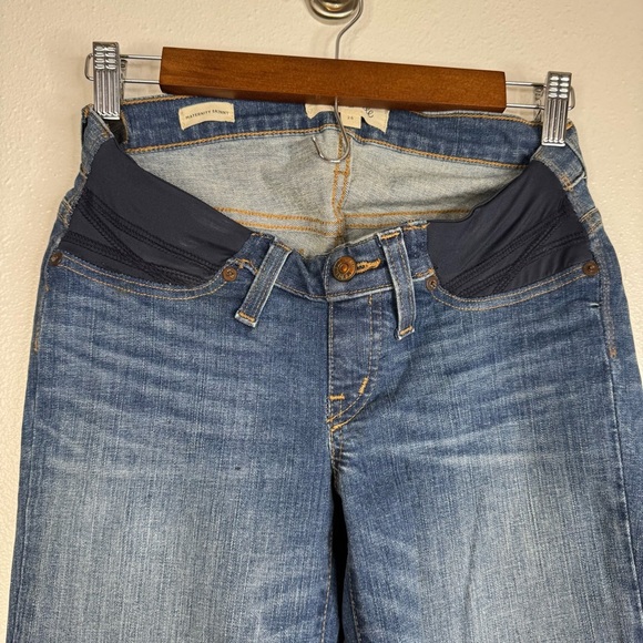 Madewell Maternity Side-Panel Skinny Jeans in Everton Wash: Adjustable Edition - Picture 6 of 11